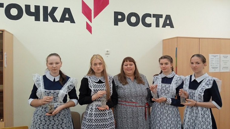 Открытие центра образования "Точка роста".